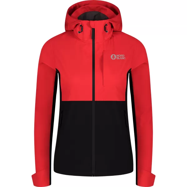  Softshelljacke für Damen NORDBLANC BLINK NBSSL8320 ROT 
