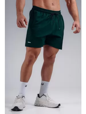 Übergroße Trainingsshorts NEBBIA PRIMAL 876 DUNKELGRÜN