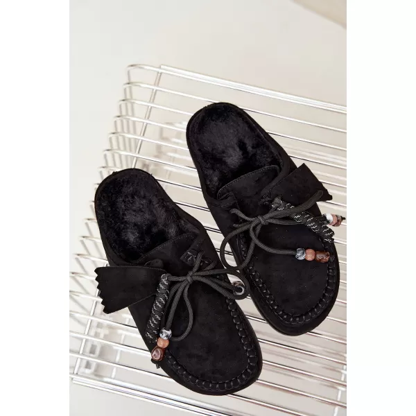  Damenhausschuhe BOTO 5002 SCHWARZ 