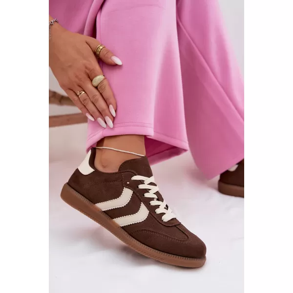  Damen-Sneaker EVENTO 26SP26-9720 SCHOKOLADE 