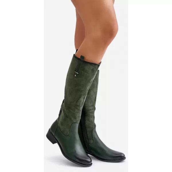  Damenstiefel BOTO ASA198-22 OLIVE 