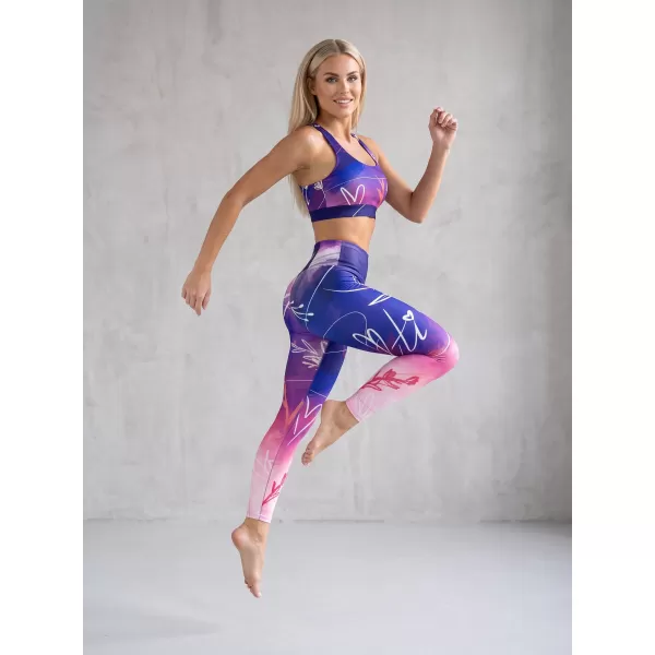 Lange Premium-Leggings für Damen (neue Größen) ALTISPORT VOJ/ALW083LEG05 LILA 