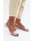 Damensandalen D&A MR61-9002 SILBER