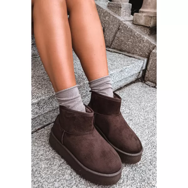  Damenschuhe BIG STAR SHOES UU274223 BRAUNE/BEIGE SCHATTEN 