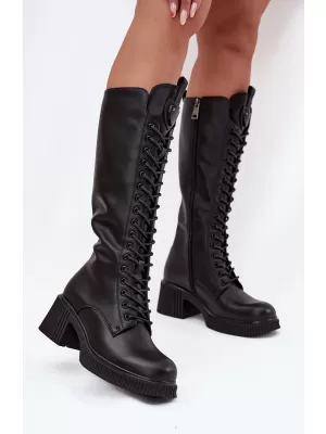 Damenstiefel VINCEZA 66804 SCHWARZ