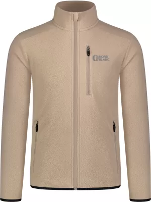 Leichtes Fleece-Sweatshirt für Herren NORDBLANC QUARRY NBSFM8372 BEIGE