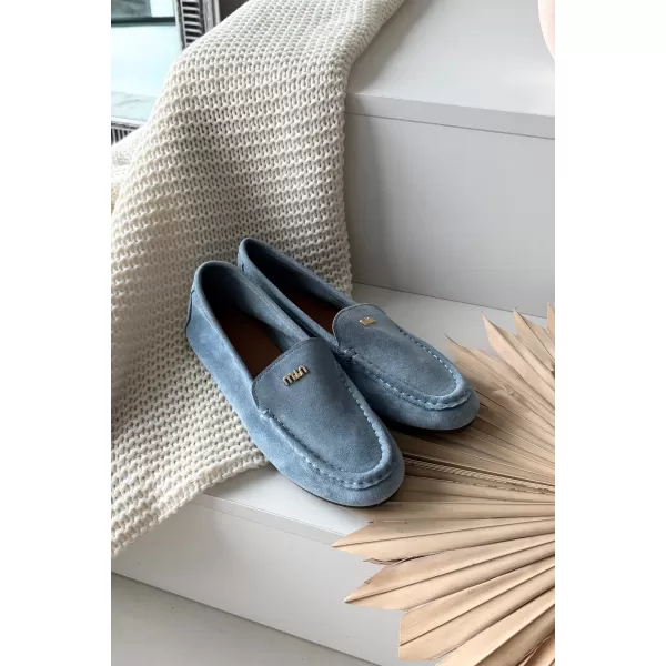  Damenmokassins BOTO QQ-273 BLAU 