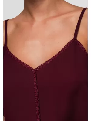 Damen-Tanktop OMBRE OW-TS-E0057 BURGUND
