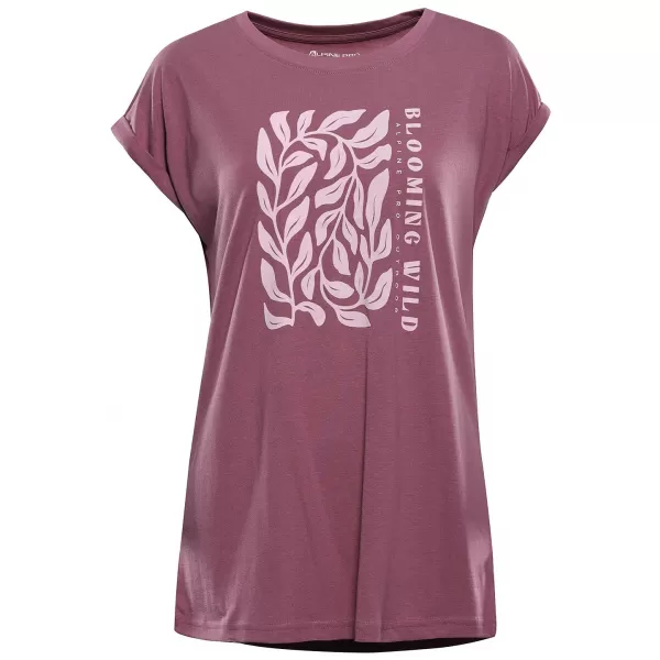  Outdoor-Shirt für Damen ALPINE PRO NOGERA 2 TRAUBENNEKTARVARIANTE PB 