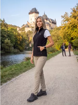 Fleeceweste für Damen ALTISPORT ALW002525 SCHWARZ