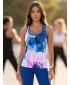 Hochwertiges Funktions-Tanktop für Damen ALTISPORT VOJ/ALW117TIL01 BLAU-ROSA