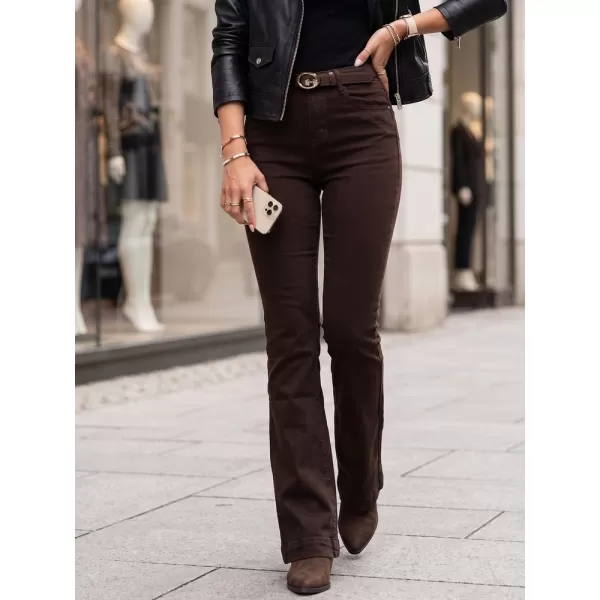  Damenhosen DSTREET UY3135 BRAUN 