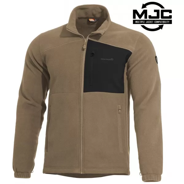  Herren-Sweatshirt PENTAGON ATHOS 2.0 MEN΄S FLEECE JACKET K08047 KOJOTE 