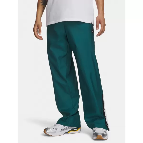  Herrenhosen UNDER ARMOUR UA ICON SW WOVEN PANTS 6009445-338 GRÜN 