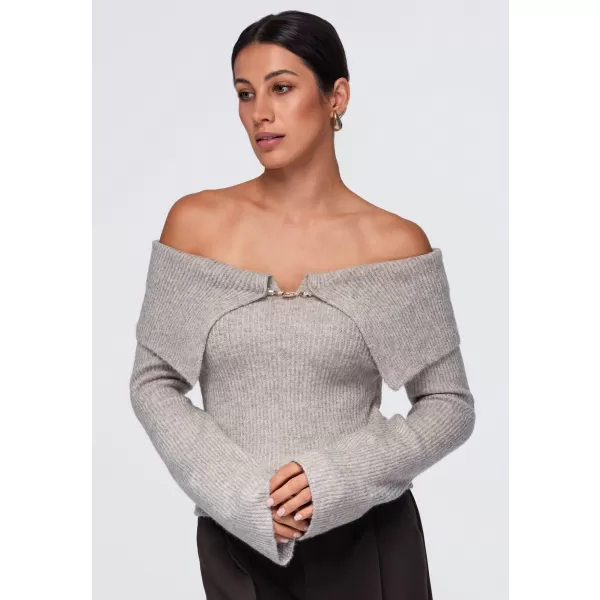  Damenpullover OMBRE OW-SW-E0011 TAUPE 
