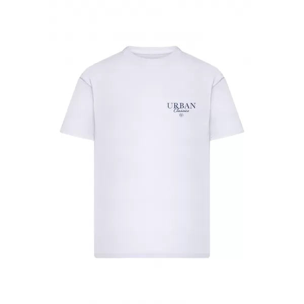  Herren-T-Shirt URBAN CLASSICS TB8755 WEIß 