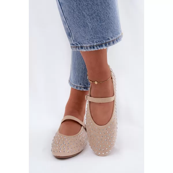  Ballerinas für Damen BOTO 9748 BEIGE 