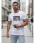 Herren-T-Shirt DSTREET NX5014R WEIß
