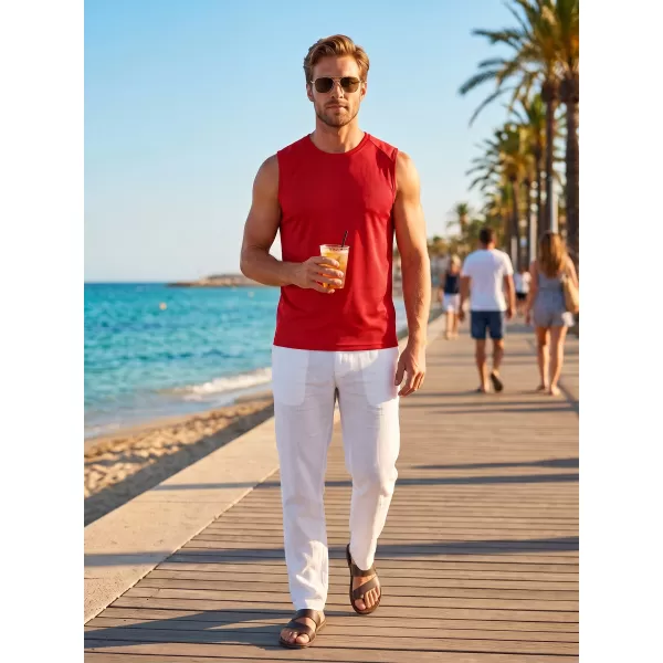  Sport-Tanktop für Herren MALFINI BREEZE 820 ROT 