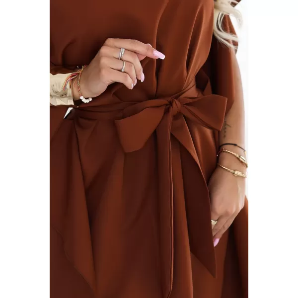  Kleid NUMOCO SOFIA 287-45 ZIMTBRAUN 