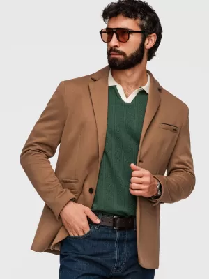 Herrenjacke OMBRE M170 HELLBRAUN