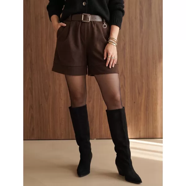  Damen-Shorts DSTREET SY0625 BRAUN 
