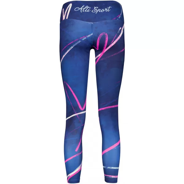  Lange Premium-Leggings für Damen (neue Größen) ALTISPORT VOJ/ALW082LEG05 DUNKELBLAU 