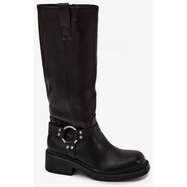  Damenstiefel BOTO LQ-137 SCHWARZ 