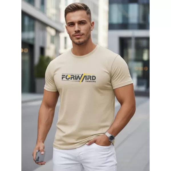  Herren-T-Shirt DSTREET NX0145R-BT BEIGE 