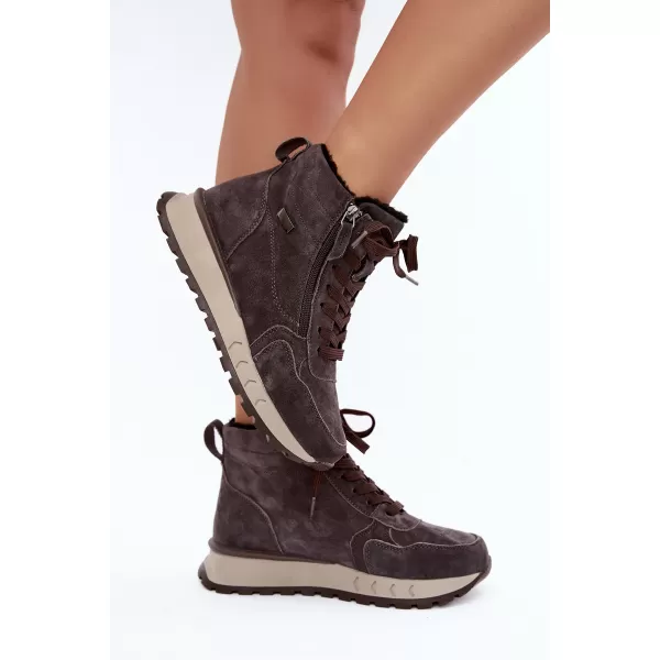  Damenstiefel BOTO 26BT17-651 GRAU 