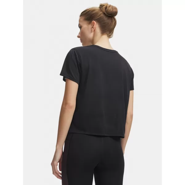  Damen-T-Shirt UNDER ARMOUR VELOCITI SHORTSLEEVE 6009540-001 SCHWARZ 