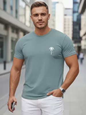 Herren-T-Shirt DSTREET NX5126R-SB BLAU