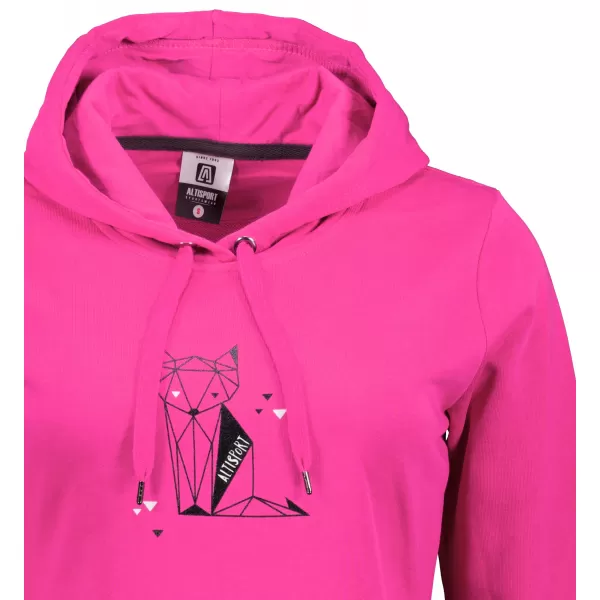  Erweitertes Damen-Sweatshirt ALTISPORT ALW091419 MAGENTA 