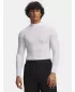 Herren-T-Shirt UNDER ARMOUR UA HG ELITE COMP MOCK LS 6015385-100 WEIß