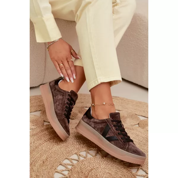  Damen-Sneaker VINCEZA 79597 BRAUN 