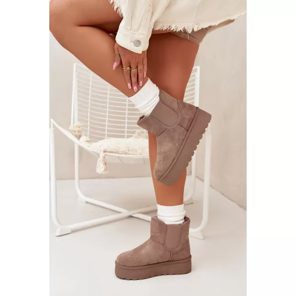  Schneemänner für Frauen BOTO 25BT26-9243 KHAKI 