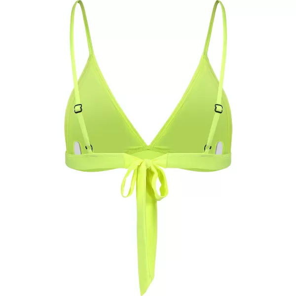  Damen-Bikinioberteil NORDBLANC WATERFALL NBSSS8213 LEUCHTEND GELB 