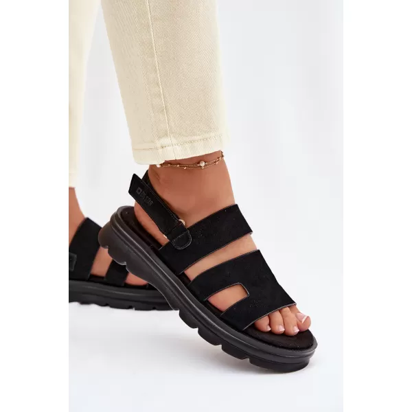  Damensandalen BIG STAR SHOES TT274484 SCHWARZ 