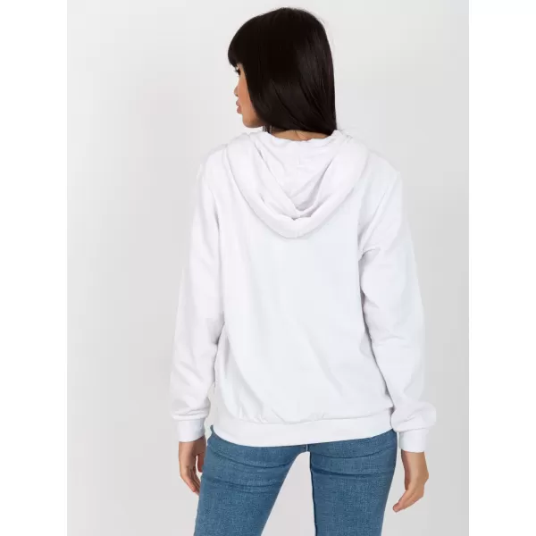  Damen-Sweatshirt BASIC FEEL GOOD B-002.72 WEIß 
