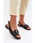 Damensandalen S.BARSKI KV61-6024 SCHWARZ