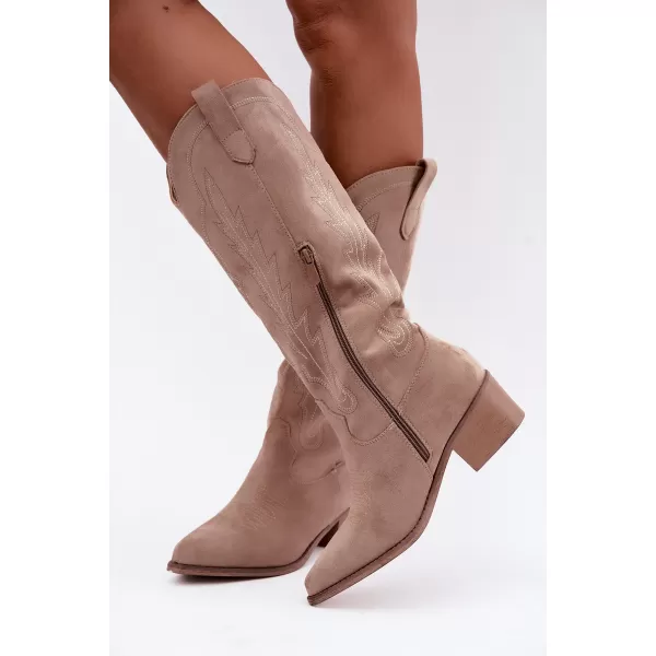  Damenstiefel BOTO LQ-159 BEIGE 