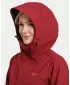 Damen-Hardshelljacke KILPI MONTANA-W 1L0102KI DUNKELROT