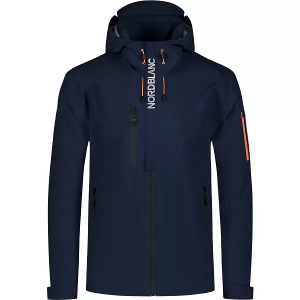  Wasserdichte Herrenjacke NORDBLANC FORTRESS NBSJM8312 DUNKELBLAU 