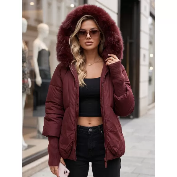  Damenjacke DSTREET TY5992 BURGUND 