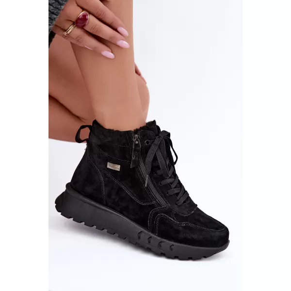  Damenstiefel BOTO 26BT17-651 SCHWARZ 