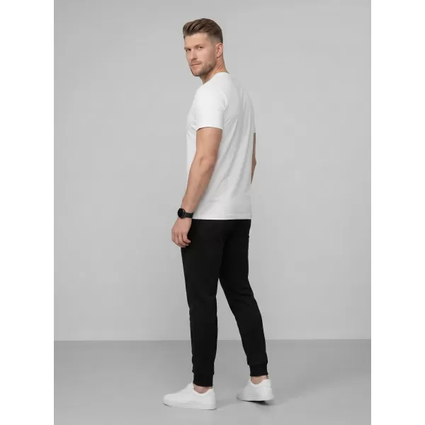  Herren-T-Shirt 4F WMM00TTSHM3342 WEIß 