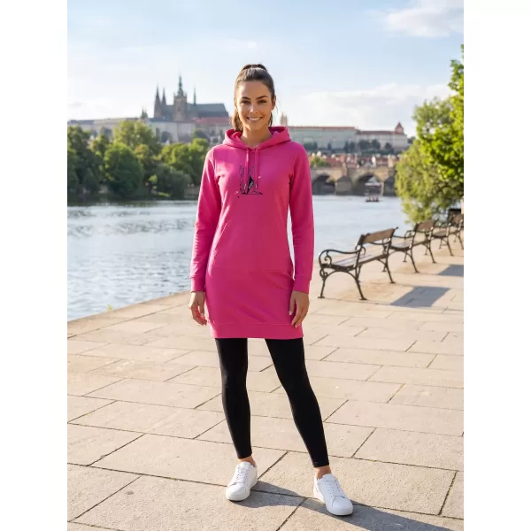  Erweitertes Damen-Sweatshirt ALTISPORT ALW091419 MAGENTA 