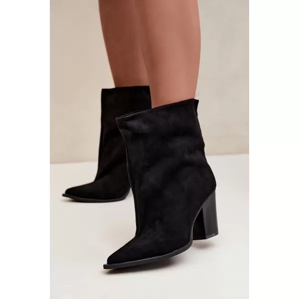  Damen-Stiefeletten BOTO 2577A SCHWARZ 