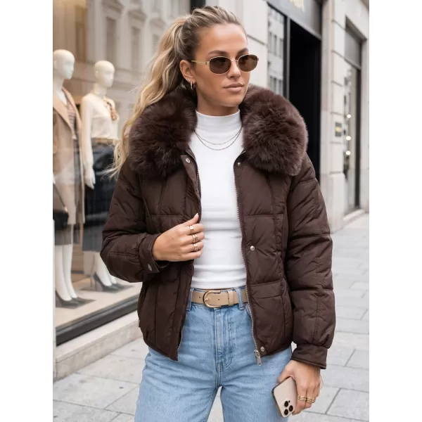  Damenjacke DSTREET TY6040 BRAUN 