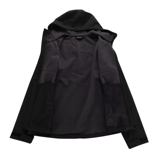  Outdoor-Jacke für Herren ALPINE PRO MOREN SCHWARZ 